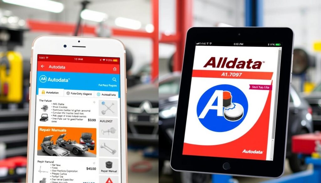 Autodata and Alldata mobile apps