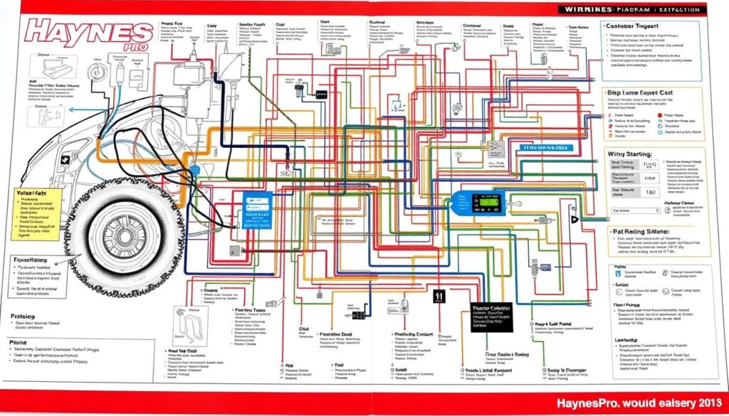 Explore the intricate world of vehicle electrical systems with HaynesPro wiring diagrams, your essential guide for DIY auto repairs and troubleshooting.